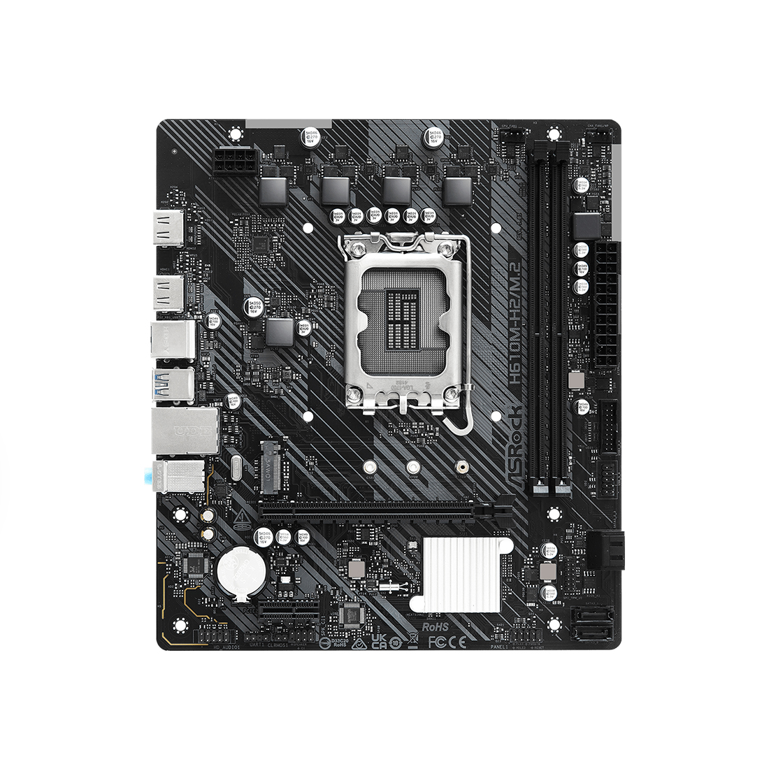 Материнская плата ASRock H610M-H2/M.2 — изображение 2