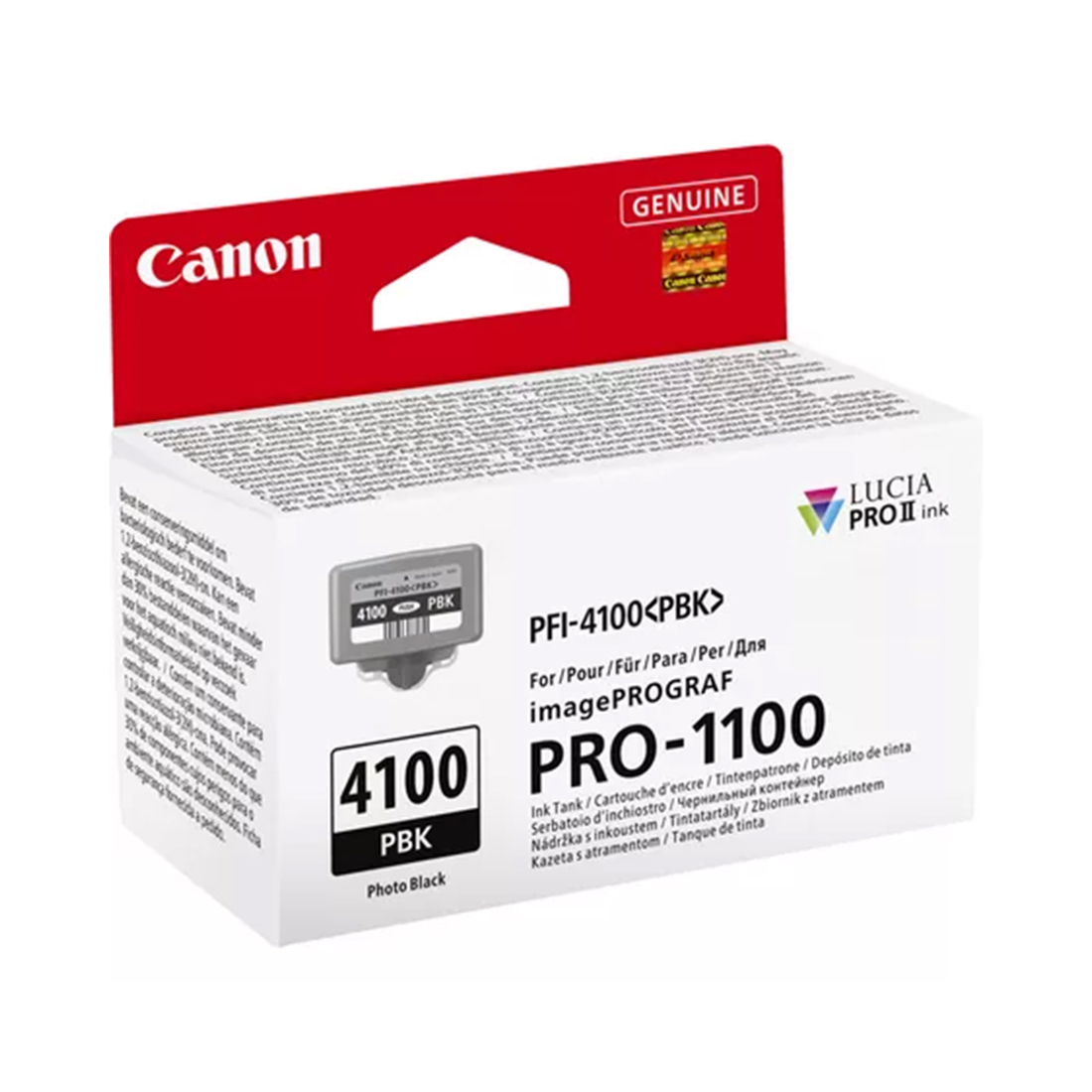 Чернильный картридж Canon PFI-4100 Photo Black — изображение 2