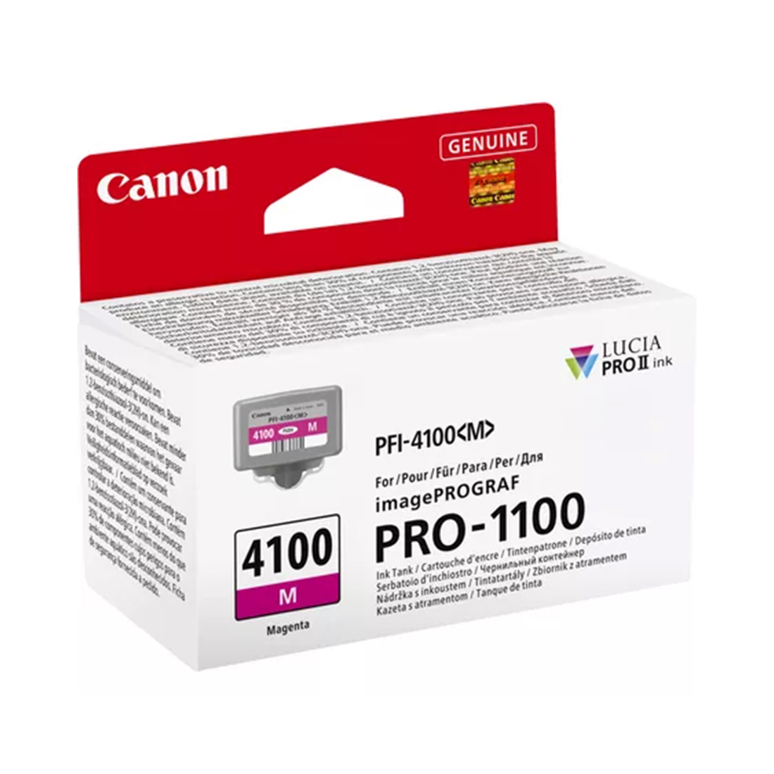 Чернильный картридж Canon PFI-4100 Magenta — изображение 2