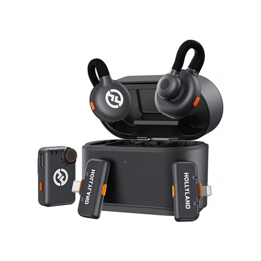 Петличный микрофон Hollyland Lark M2S Ultimate Combo Черный