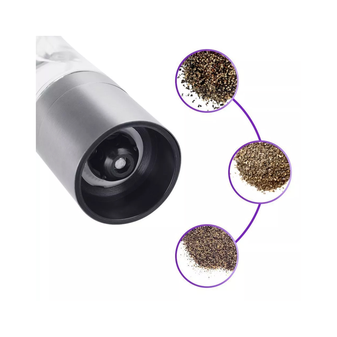 Механическая мельница для соли и перца Kitfort КТ-6006 — изображение 2