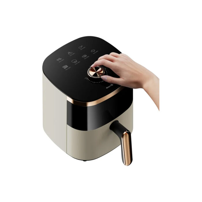 Аэрофритюрница Deerma Air Fryer DEM-KZ30W Черный/Золотой — изображение 2
