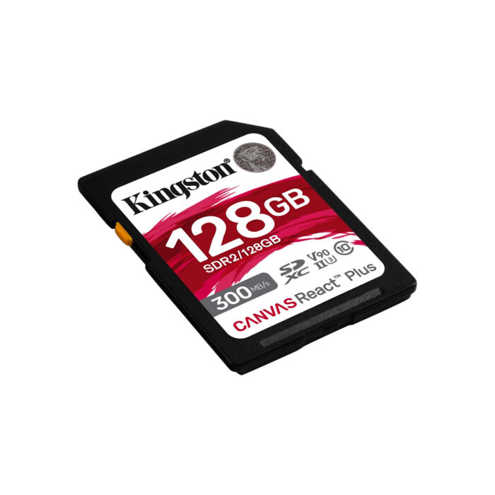 Карта памяти Kingston SDR2/128GB UHS-II U3 V90 128GB без адаптера — изображение 2