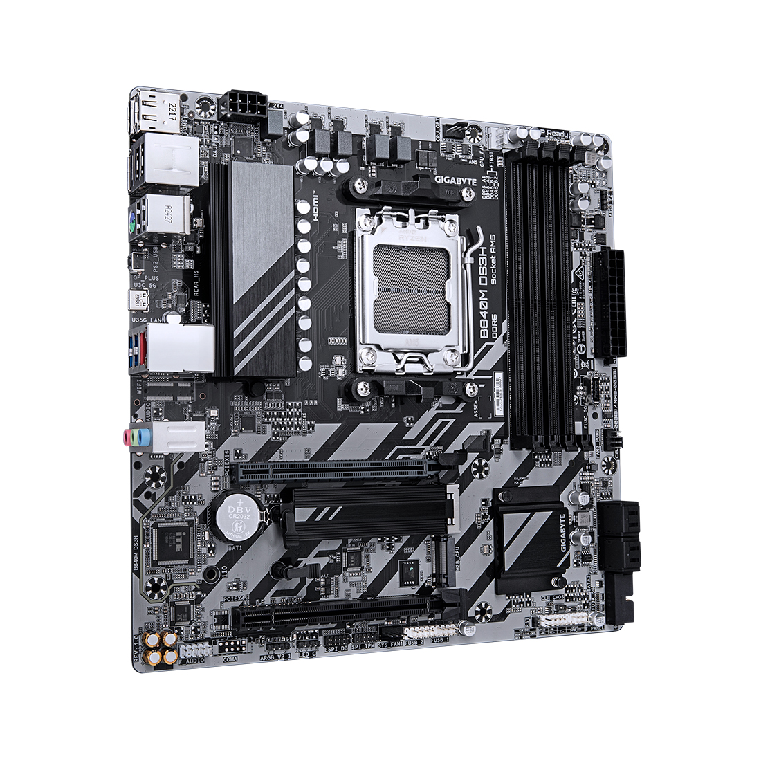 Материнская плата Gigabyte B840M DS3H — изображение 3
