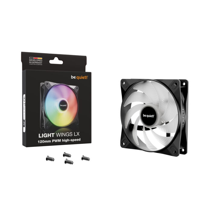 Вентилятор для компьютерного корпуса Bequiet! Light Wings LX 120mm PWM high-speed — изображение 3