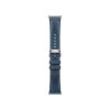 Кожаный сменный браслет Xiaomi Leather Quick Release Strap Glacier Blue
