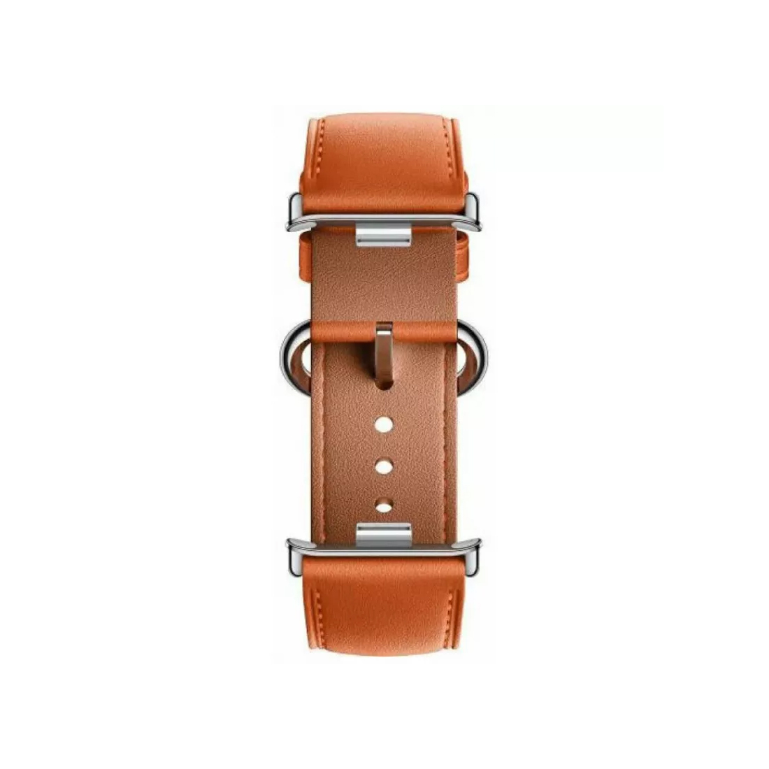 Кожаный сменный браслет Xiaomi Leather Quick Release Strap Coral orange — изображение 2