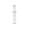 Кожаный сменный браслет Xiaomi Leather Quick Release Strap Cream white