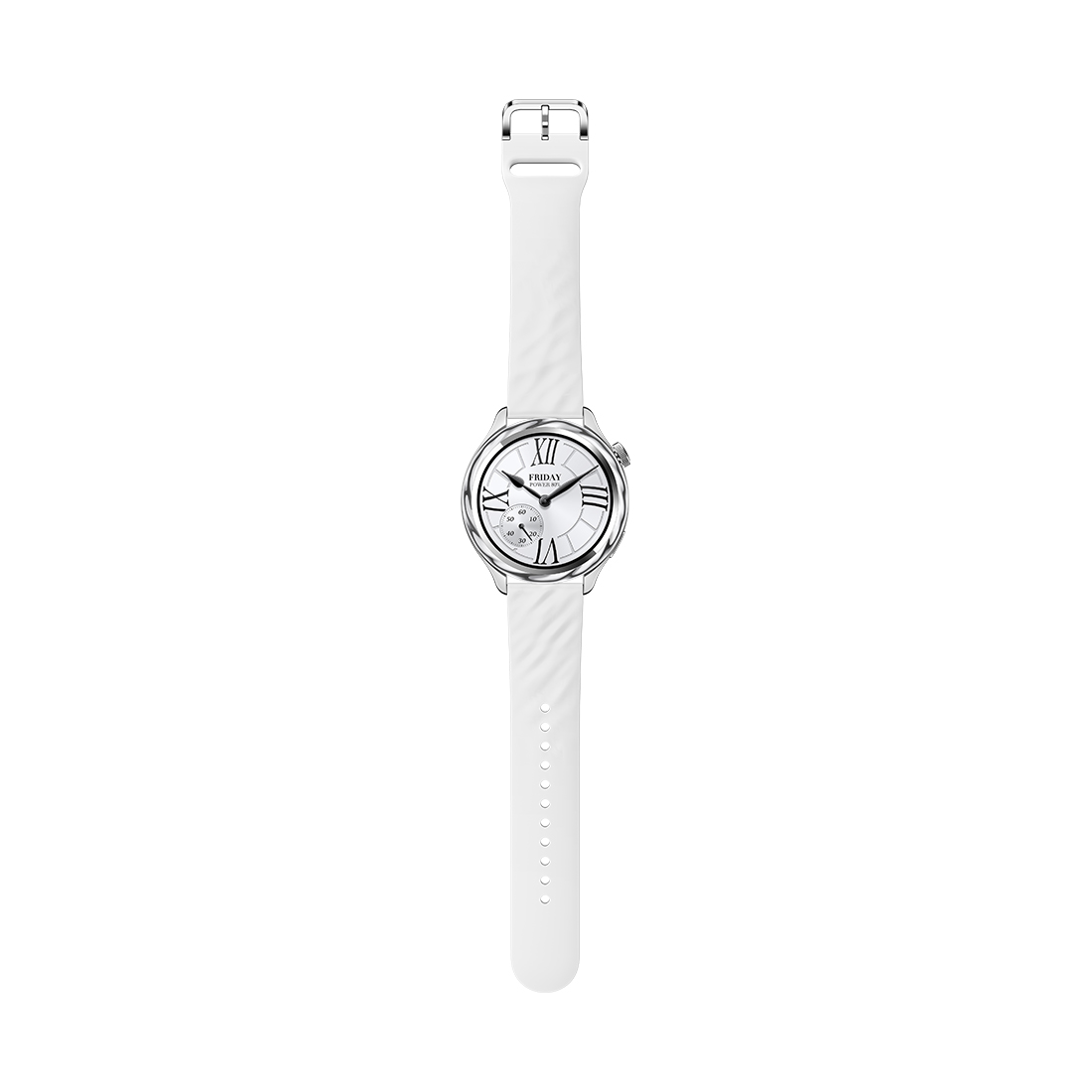 Комплект из ремешка и безеля для часов Xiaomi Watch S4 Bezel and Strap Kit-Liquid Silver — изображение 2