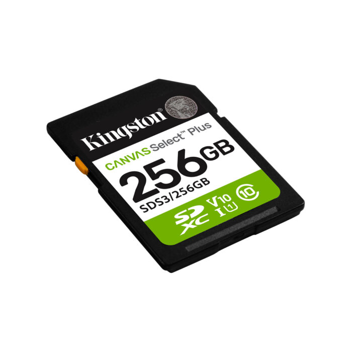 Карта памяти Kingston SDS3/256GB Canvas Select Plus C10 UHS-I U1 V10 256GB — изображение 2