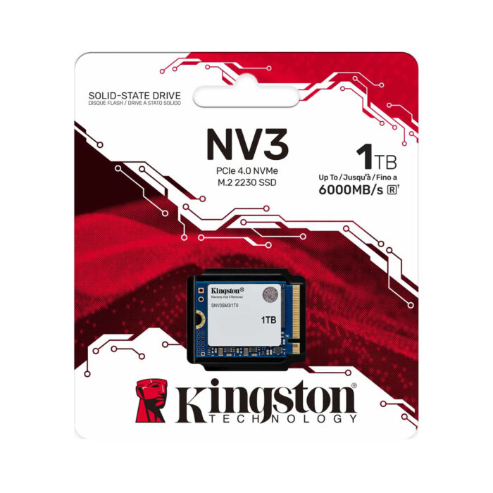 Твердотельный накопитель SSD Kingston SNV3SM3/1T0 1TB Mini M.2 2230 PCIe Gen4 x4 — изображение 3