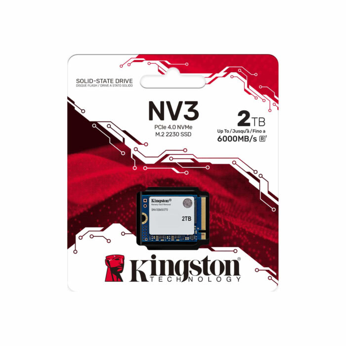 Твердотельный накопитель SSD Kingston SNV3SM3/2T0 2TB Mini M.2 2230 PCIe Gen4 x4 — изображение 3