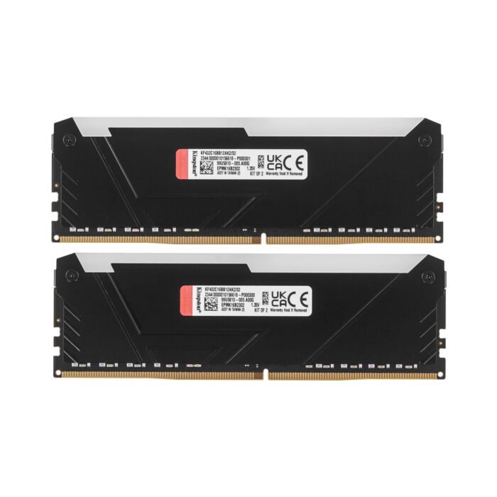Комплект модулей памяти Kingston FURY Beast RGB KF432C16BB12AK2/32WP DDR4 32GB (Kit 2x16GB) 3200MHz — изображение 2