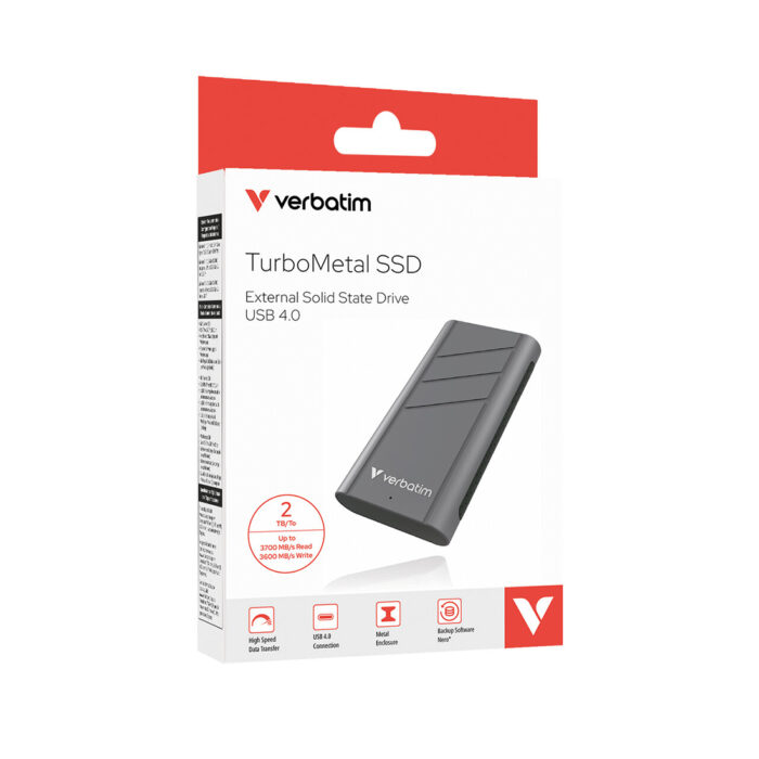 Внешний SSD диск Verbatim TurboMetal 32022 2TB — изображение 2