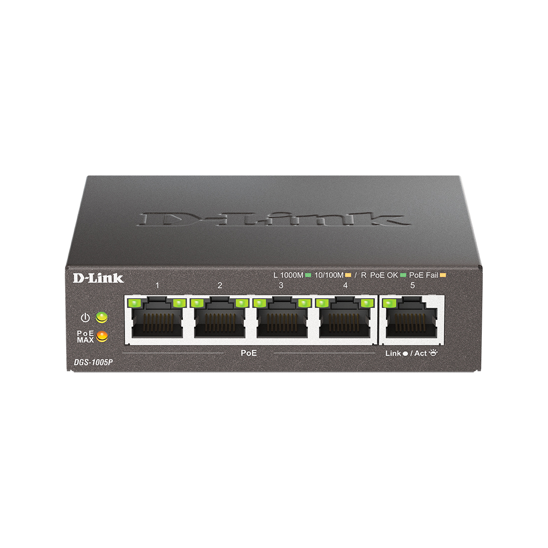Коммутатор D-Link DGS-1005P/B3A — изображение 2