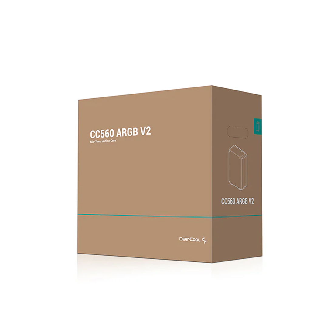 Компьютерный корпус Deepcool CC560 ARGB V2 без БП — изображение 3