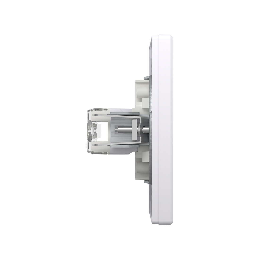 Розетка двойная компьютерная SE EPH4800121 Asfora RJ45 кат. 6 в сборе белый — изображение 3