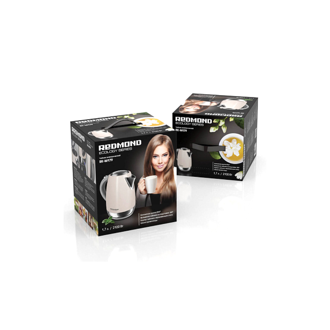 Чайник электрический Redmond RK-M179 Бежевый — изображение 3