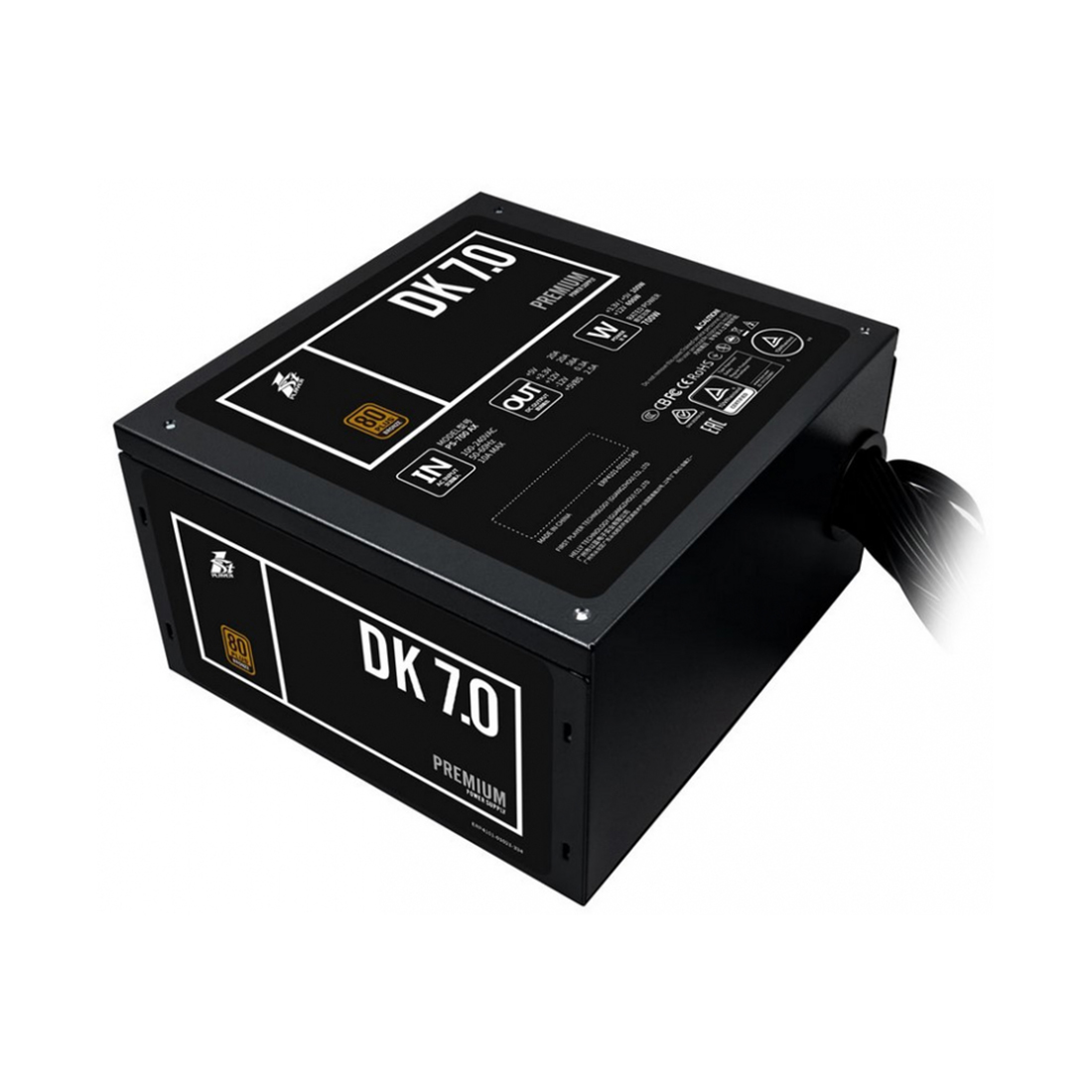 Блок питания 1STPLAYER DK PREMIUM 700W Bronze — изображение 3