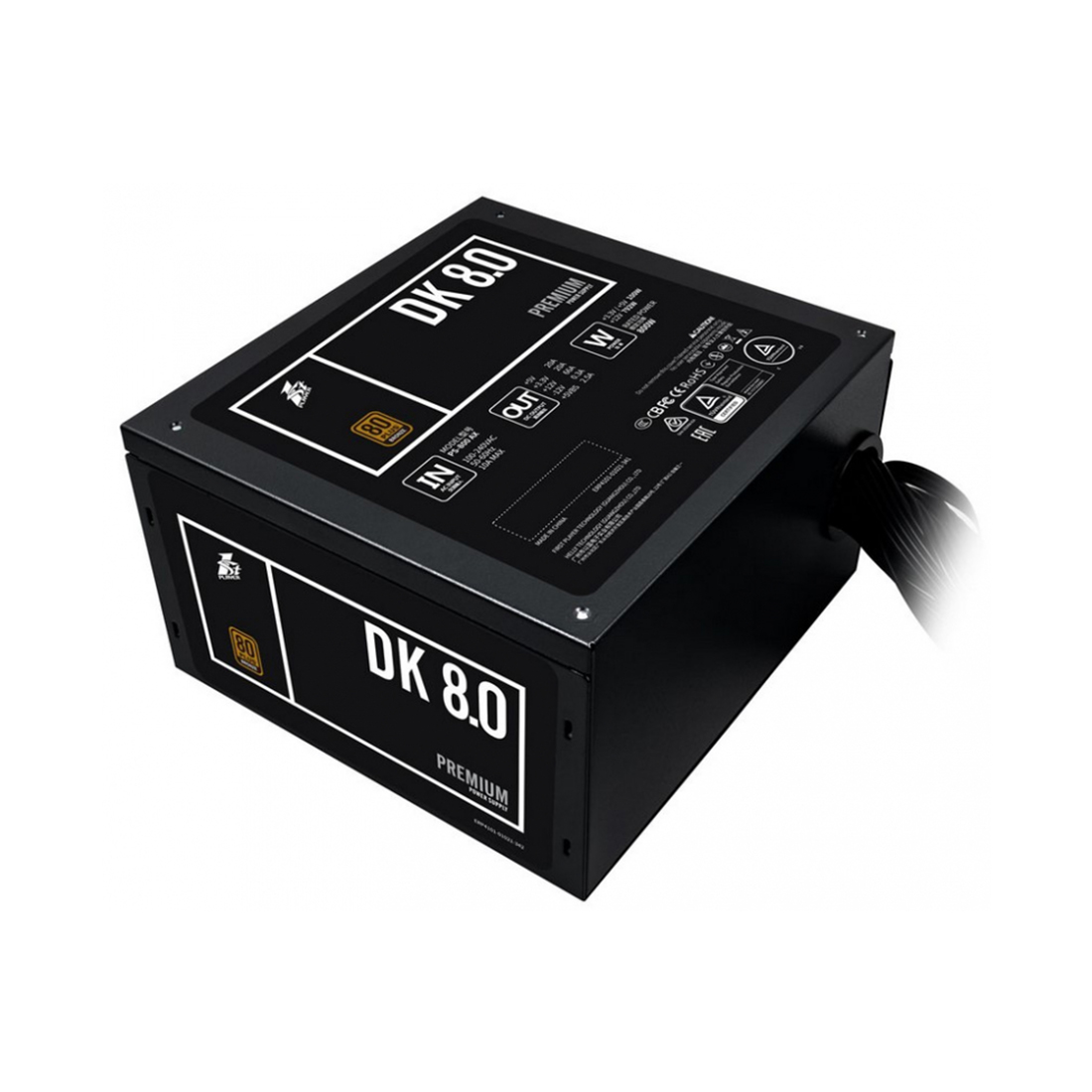 Блок питания 1STPLAYER DK PREMIUM 800W Bronze — изображение 3