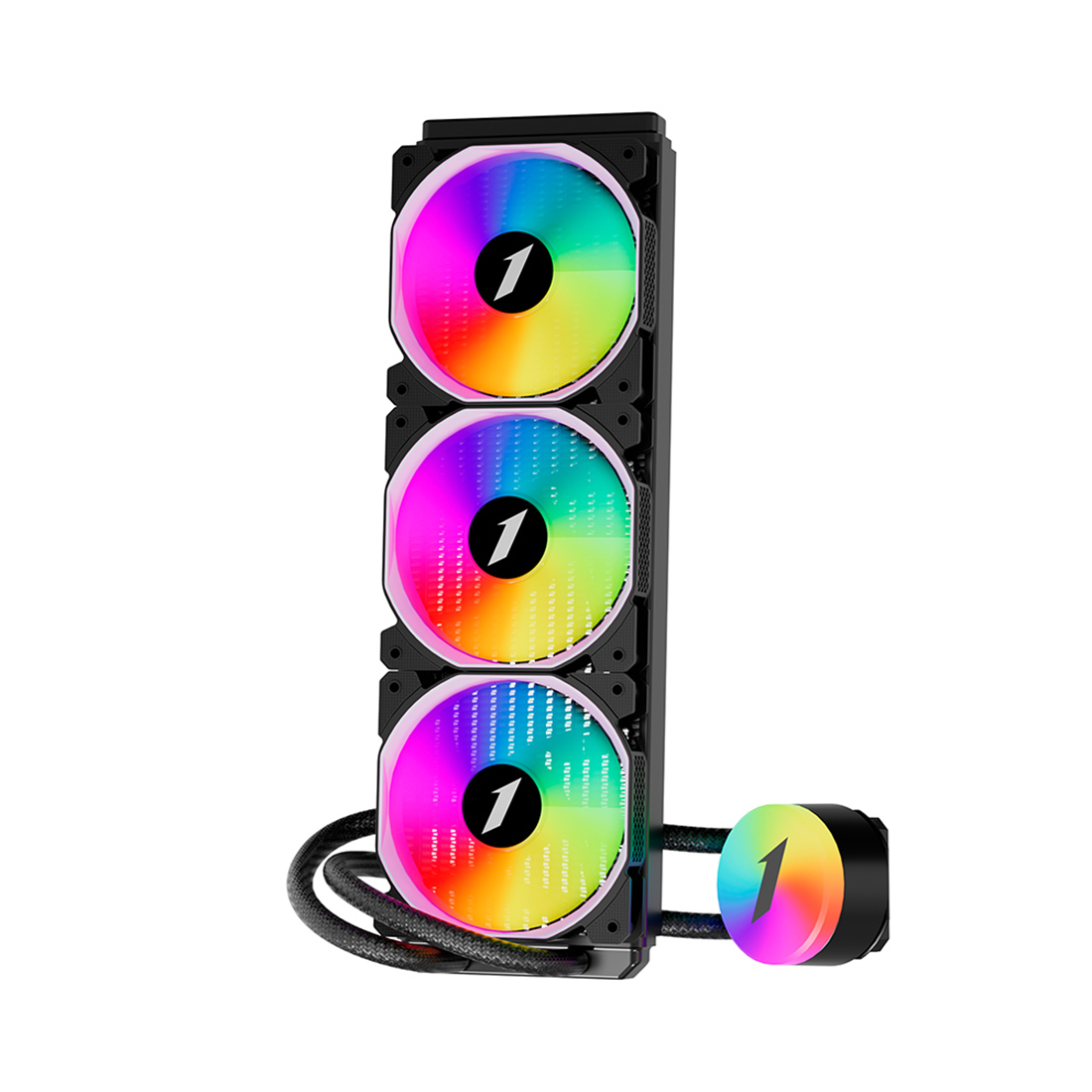 Кулер с водяным охлаждением 1STPLAYER TS2 360 BLACK — изображение 3