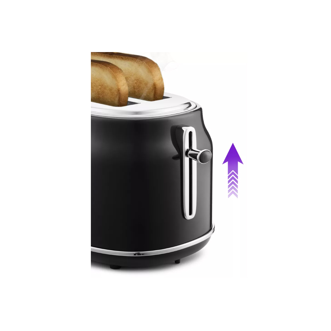 Тостер Kitfort КТ-2038-1 (черный) — изображение 3