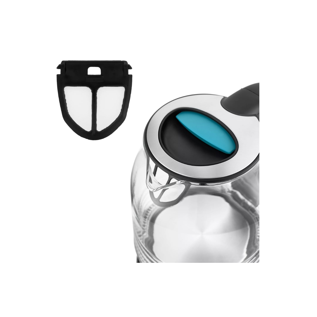 Чайник электрический Kitfort КТ-654-1 голубой — изображение 2