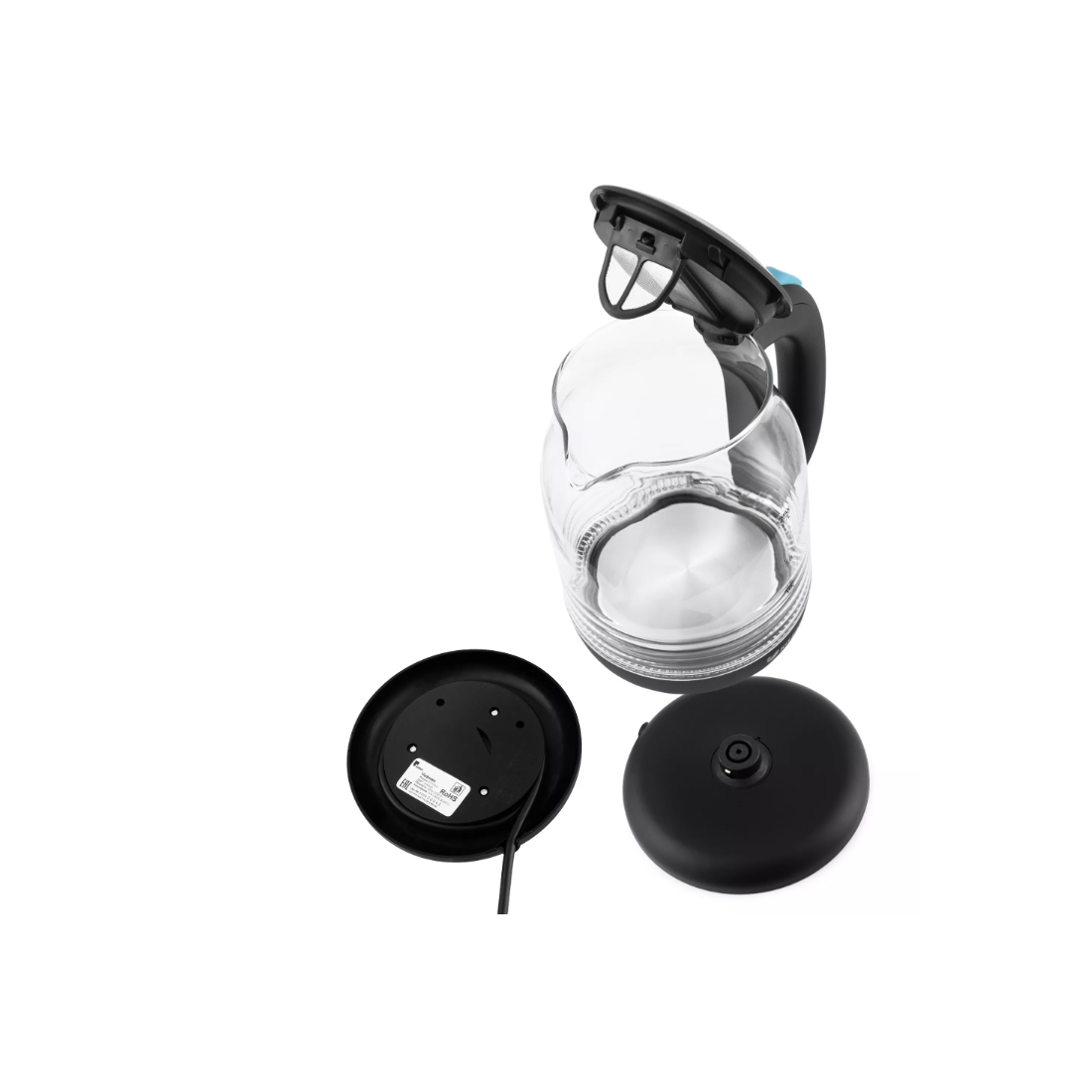 Чайник электрический Kitfort КТ-654-1 голубой — изображение 3