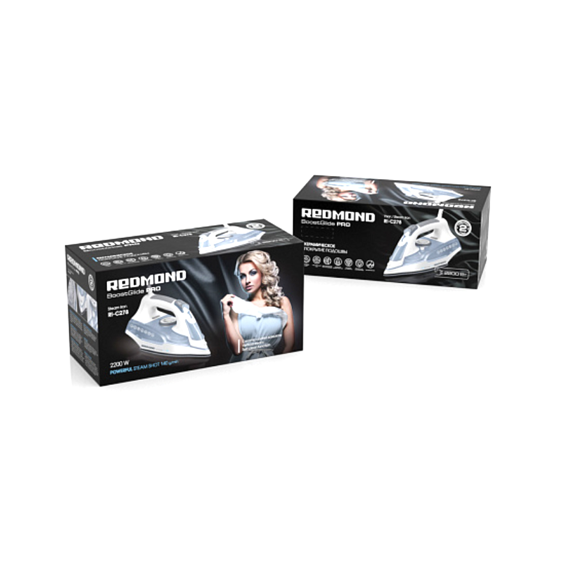 Утюг Redmond RI-C278 Голубой — изображение 3