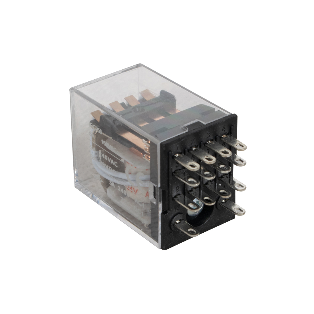 Реле промежуточное Deluxe MY4 220/240V AC (250V) — изображение 3