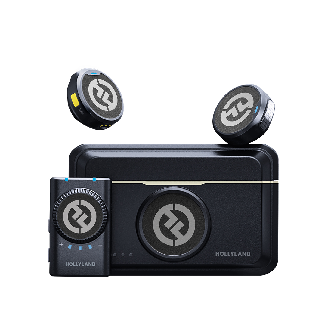 Петличный микрофон Hollyland Lark M2 Camera Черный — изображение 3