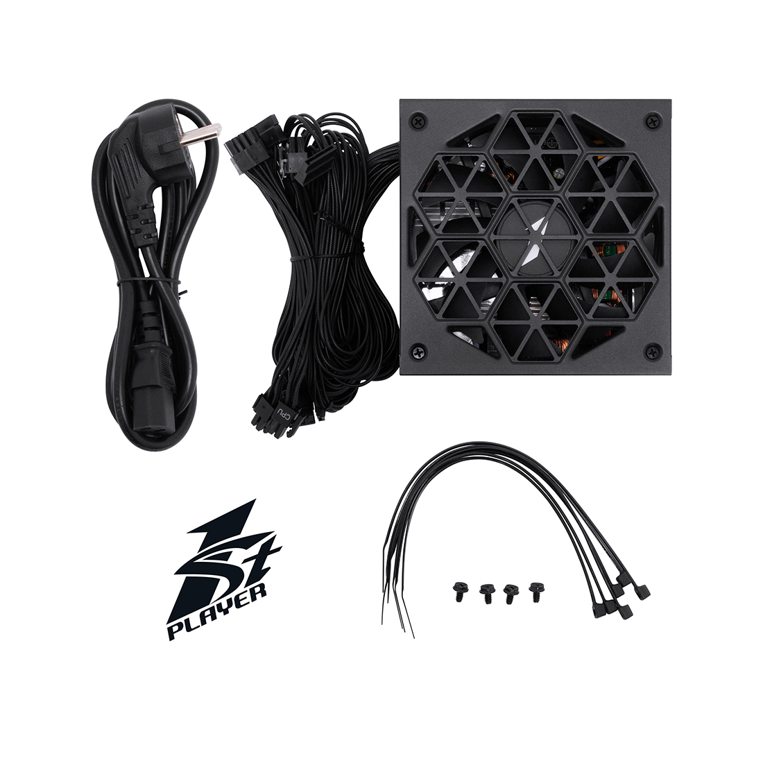 Блок питания 1STPLAYER HA 750W BK — изображение 3