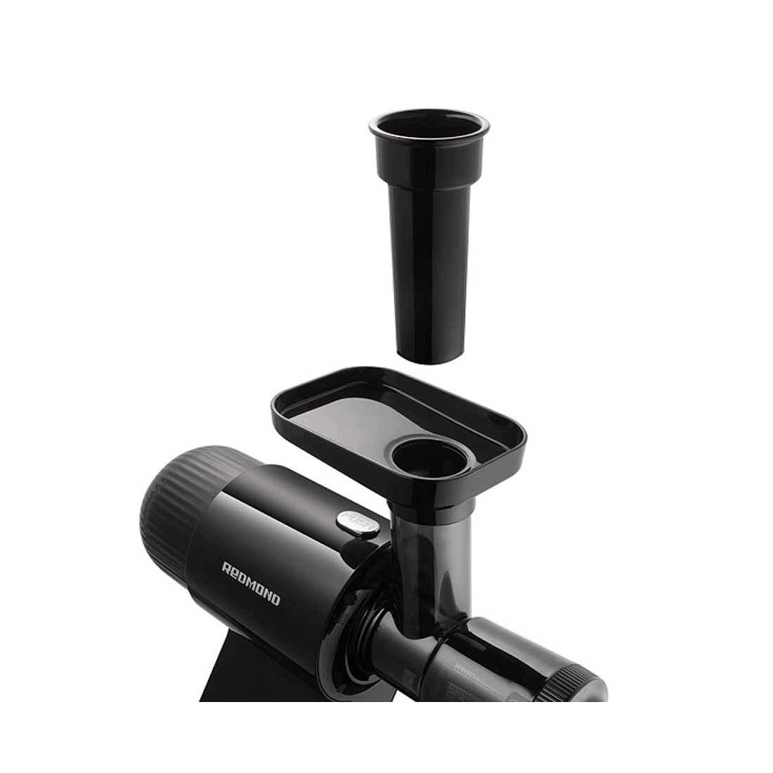 Соковыжималка шнековая Redmond J1401 черный — изображение 2
