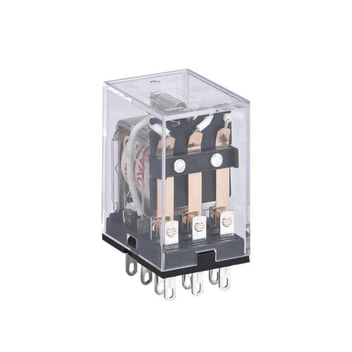 Промежуточное реле CHINT JZX-22F(D) 4 конт. с инд. LED 3А 220В DC