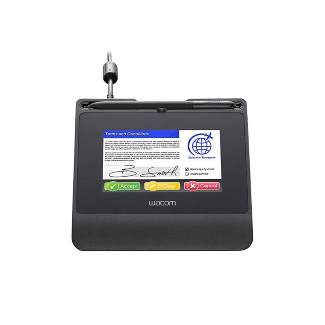 Графический планшет Wacom для цифровой подписи STU-540-CH2 — изображение 3