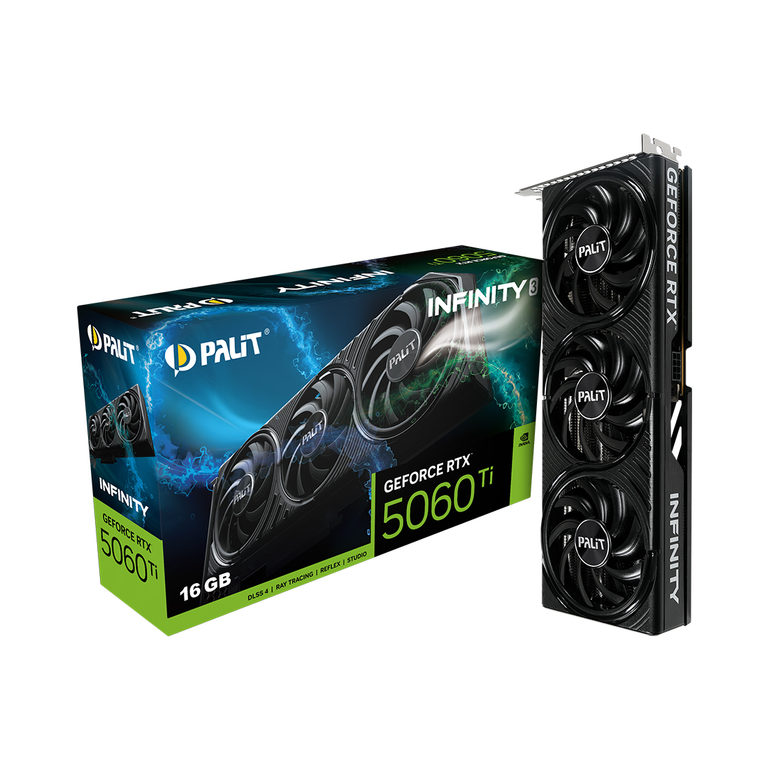 Видеокарта PALIT RTX5060Ti INFINITY 3 16GB (NE7506T019T1-GB2061S) — изображение 3