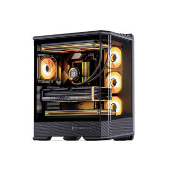 Компьютерный корпус Jonsbo D400 Black без Б/П