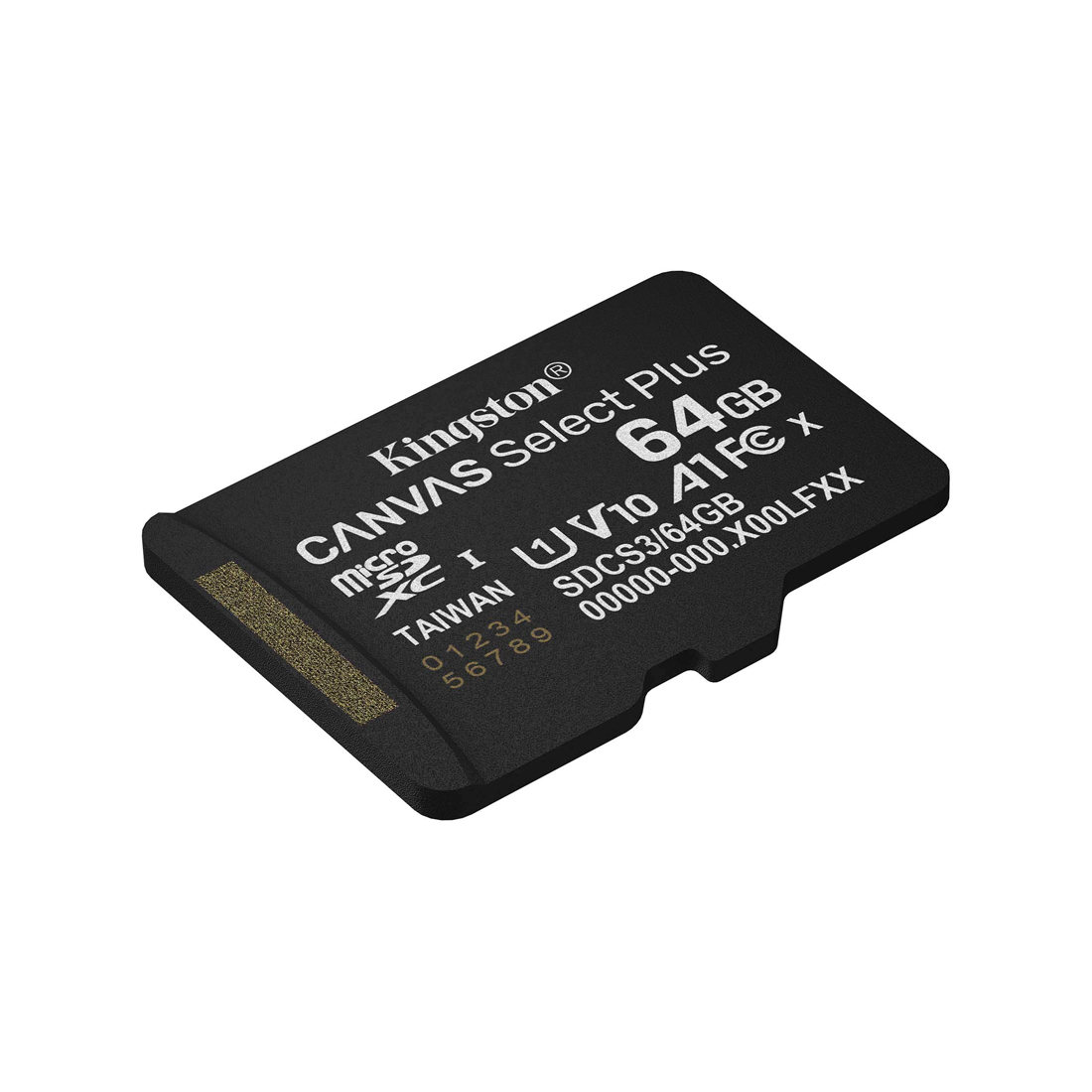 Карта памяти Kingston SDCS3/64GBSP Canvas Select Plus A1 U1 V10 64GB — изображение 2