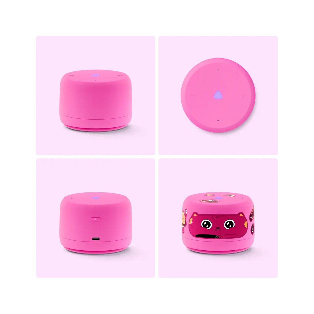 Яндекс Станция Лайт 2 с Алисой без часов, 6Вт, Розовый — изображение 2