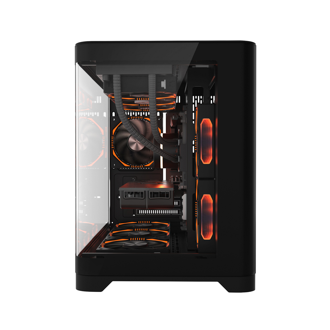 Компьютерный корпус 1STPLAYER UV6 WHITE без Б/П — изображение 2