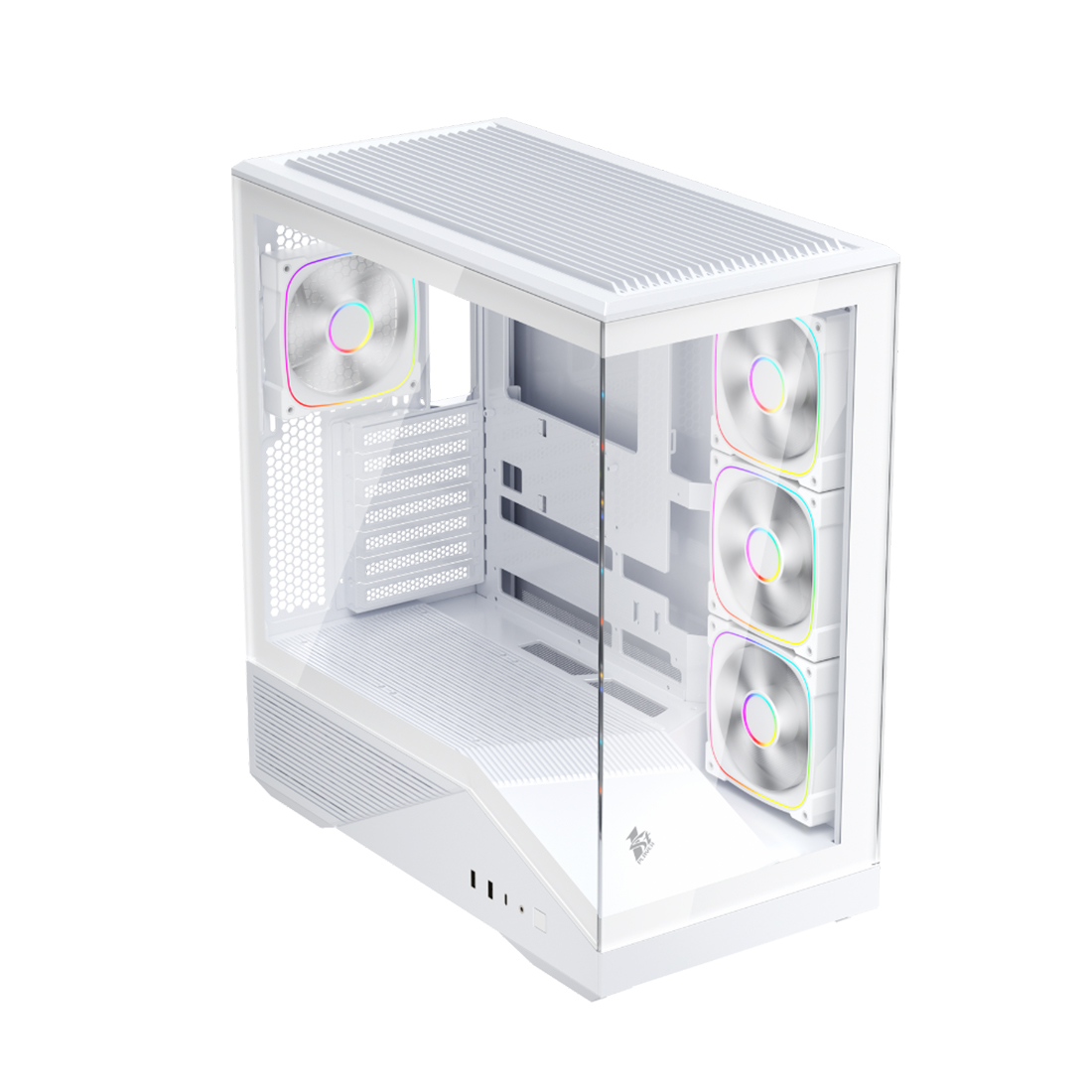 Компьютерный корпус 1STPLAYER FIREBASE GM7 White без Б/П — изображение 2