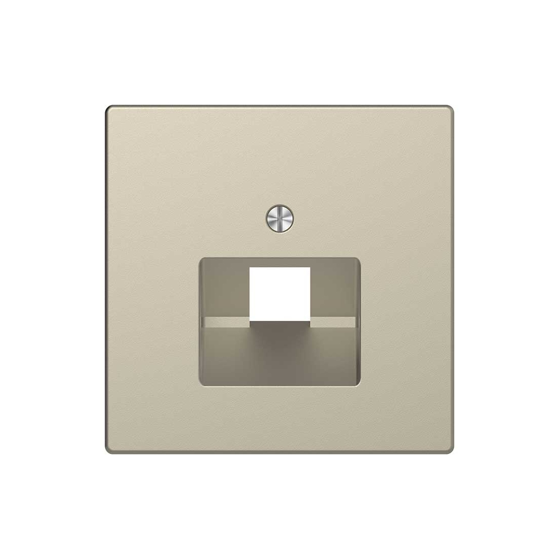 Центральная накладка MERTEN MTN4521-6033 D-Life для розетки 1-ой RJ45 сахара