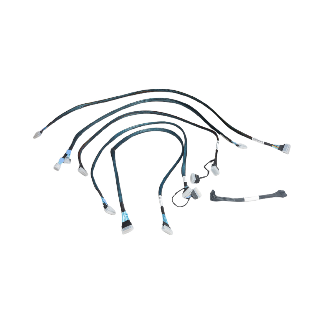 Комплект интерфейсных кабелей Lenovo ThinkSystem SR650 V2 2.5" Chassis Front BP2 SAS/SATA Cable Kit — изображение 4
