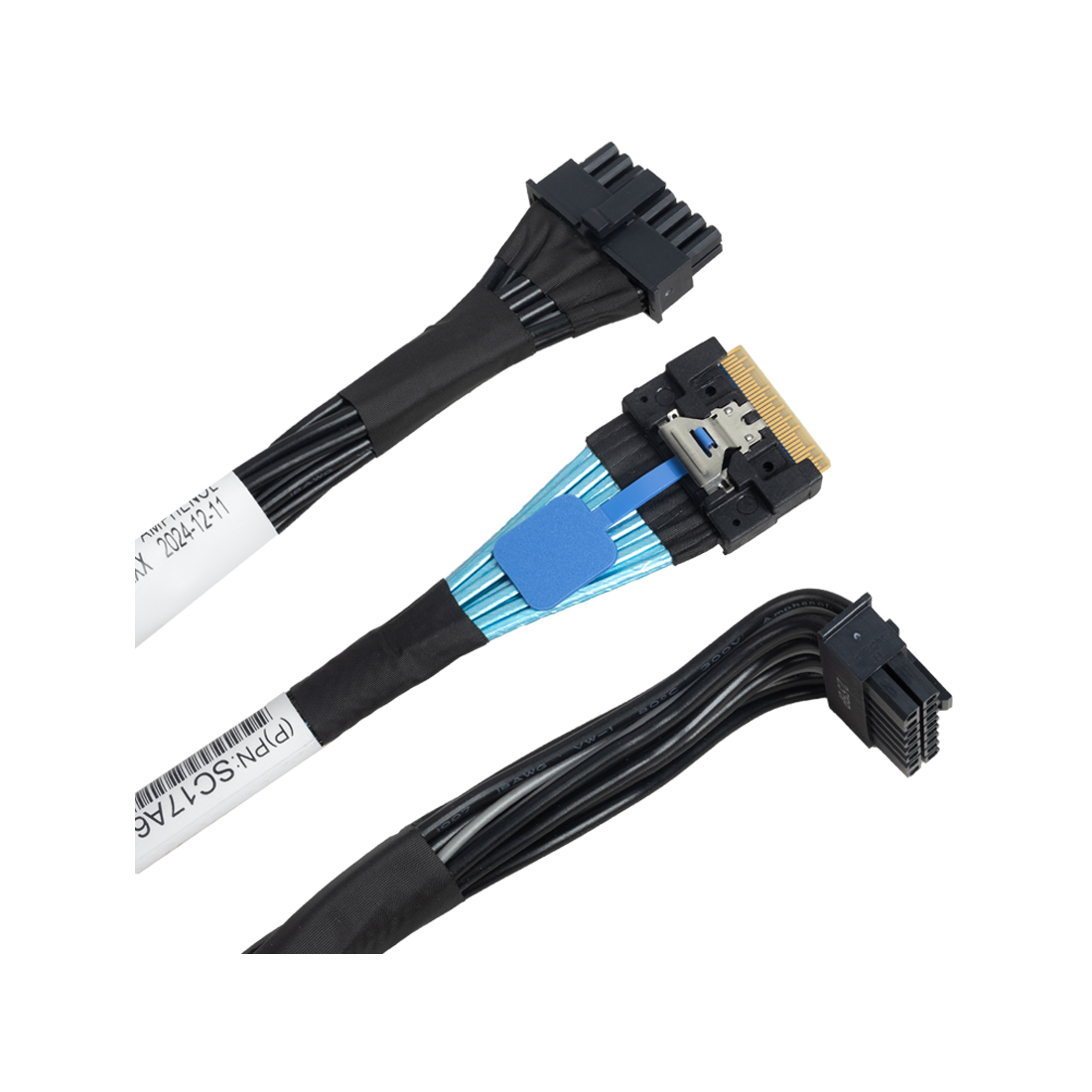 Комплект интерфейсных кабелей Lenovo ThinkSystem SR650 V2 2.5" Chassis Front BP2 SAS/SATA Cable Kit — изображение 5