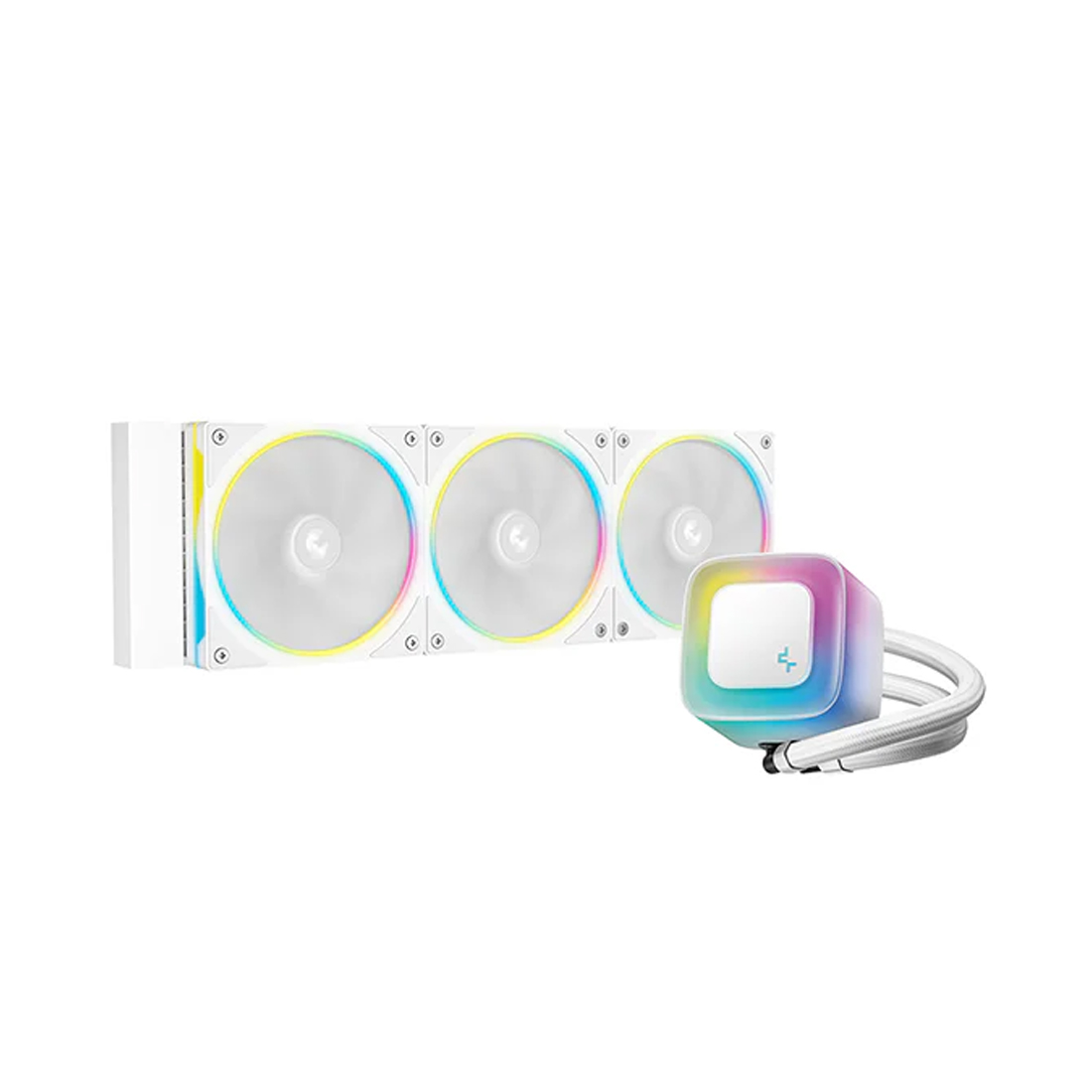 Кулер с водяным охлаждением Deepcool LE360 PRO WH