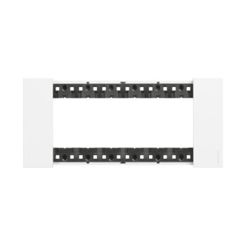 Рамка декоративная Bticino KA4806KW Living Now 6 модулей белый