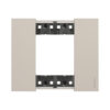 Рамка декоративная Bticino KA4802KM Living Now 2 модуля песочный