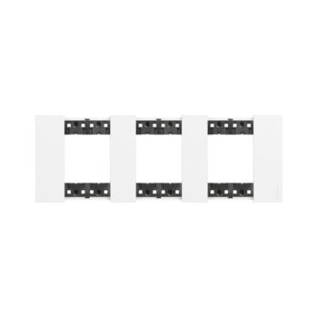Рамка декоративная Bticino KA4802M3KW Living Now 3 поста (2+2+2) белый
