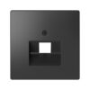 Центральная накладка MERTEN MTN4521-6034 D-Life для розетки 1-ой RJ45 антрацит