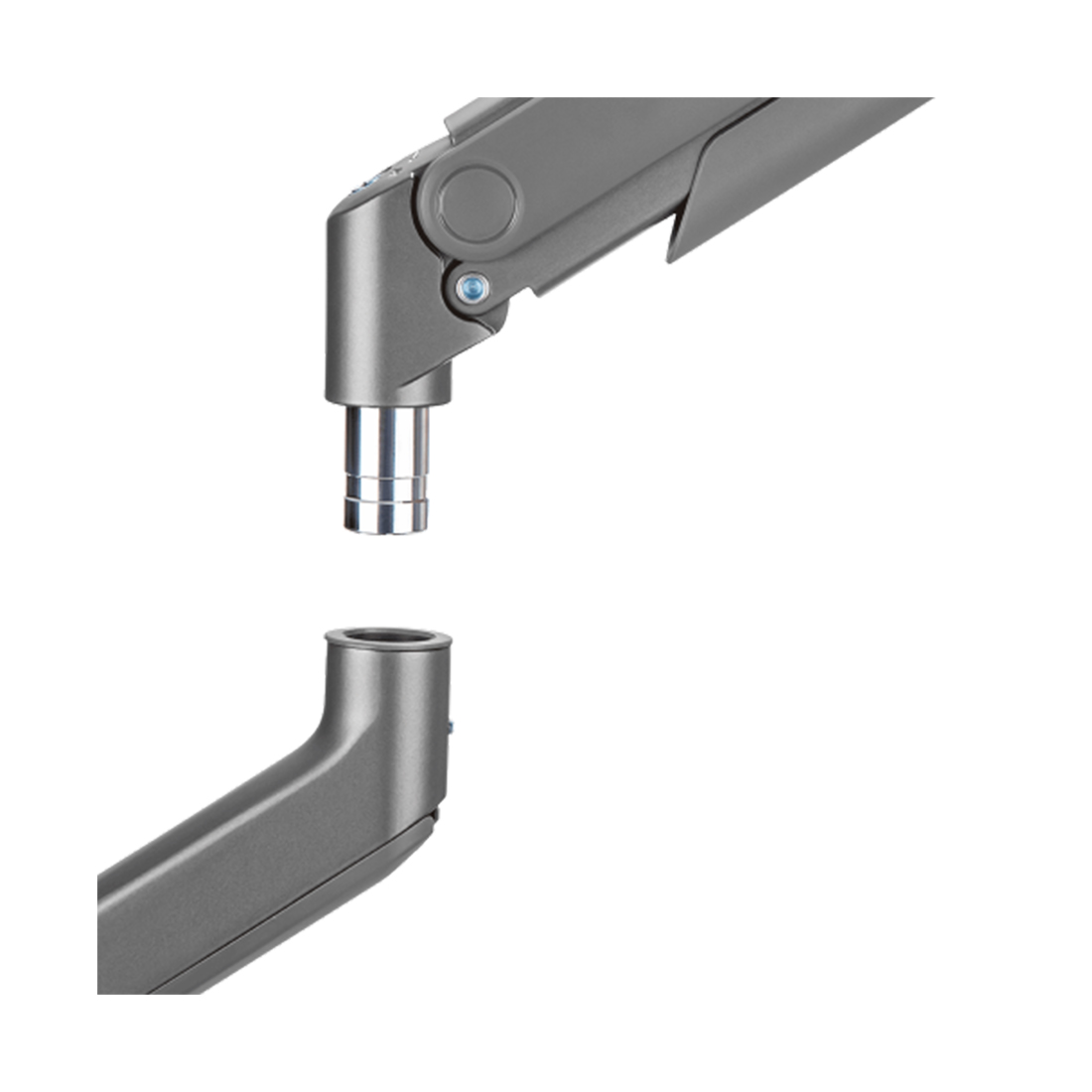 Настольный кронштейн с газлифтом Brateck LDT74-C012 для 1 монитора (17"-49") — изображение 2